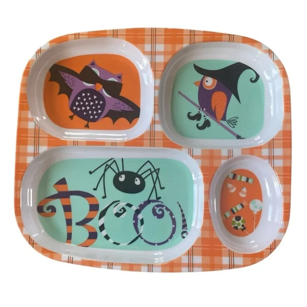 Melamine Ware & Fabulous Home halloween plates